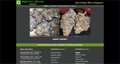 Desktop Screenshot of medicinalorganic.com